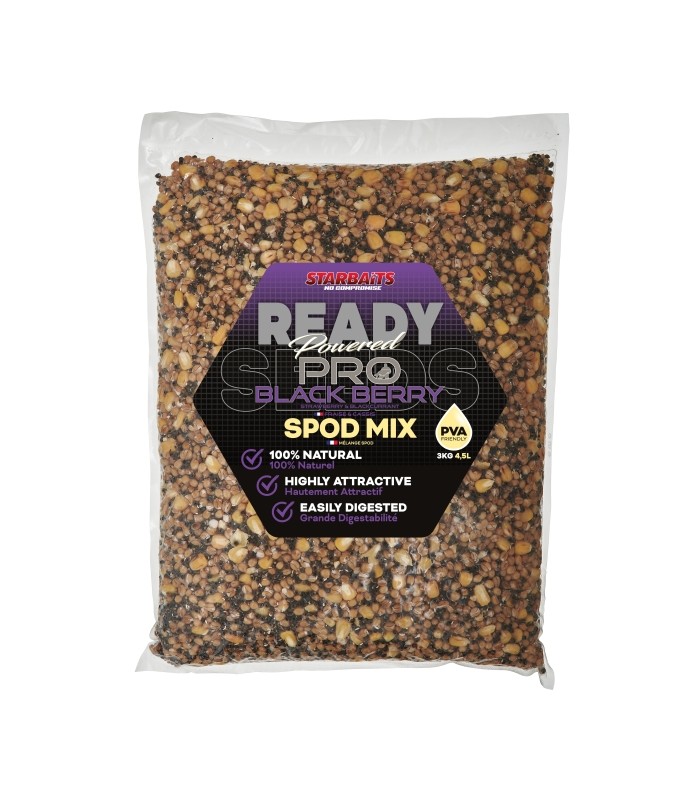 STARBAITS READY SEEDS BLACKBERRY SPOD MIX 3kg