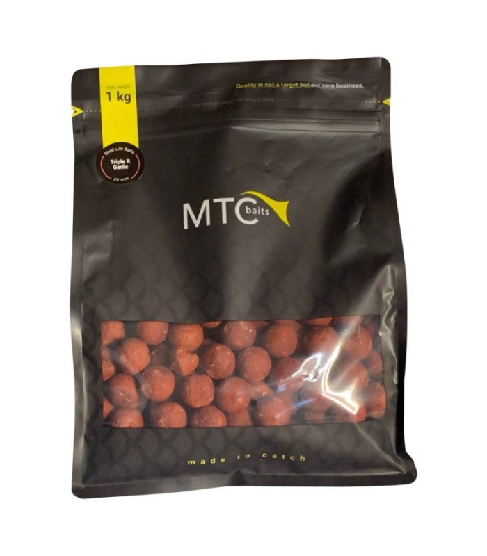 MTC Shelf Life Boiles Triple R Garlic 20mm 1kg