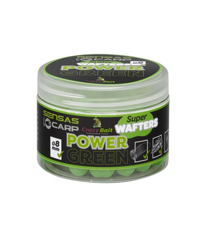 SENSAS SUPER WAFTER POWER GREEN 8mm