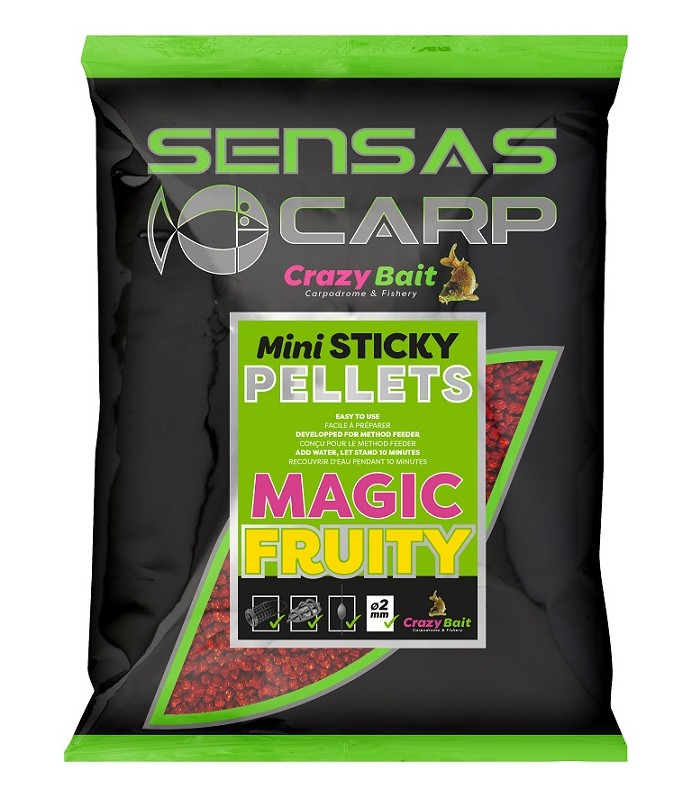 Sensas Super Soft Pellets Magic Fruity 2mm 700gr