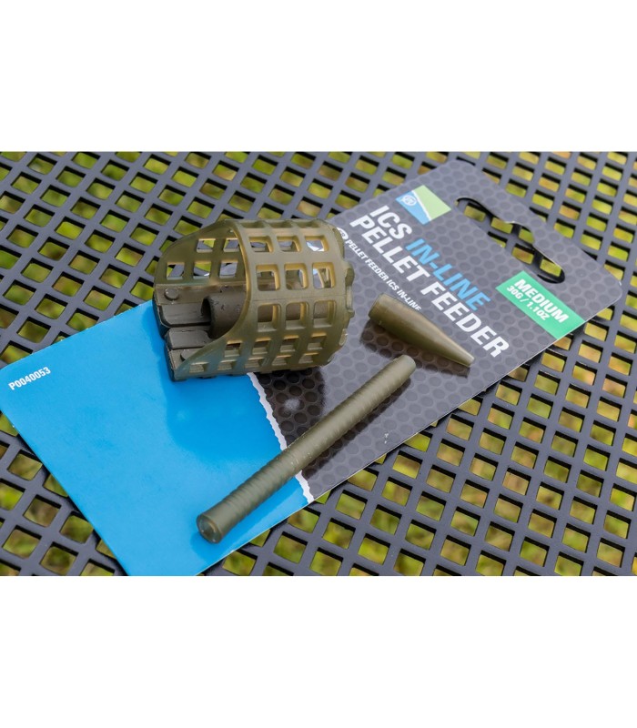 PRESTON ICS IN-LINE PELLET FEEDER medium 30gr