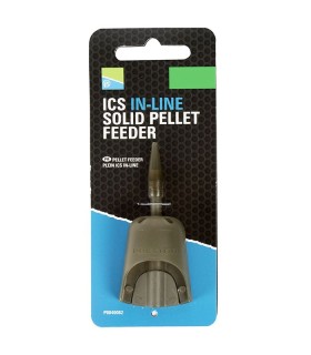 PRESTON ICS IN-LINE SOLID PELLET FEEDER medium 30gr