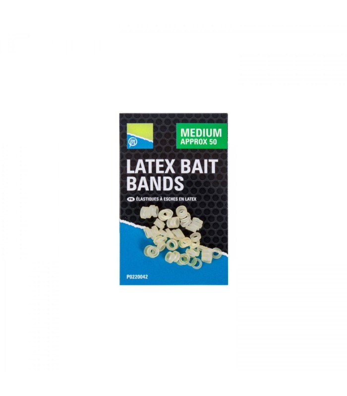 PRESTON LATEX BAIT BANDS medium