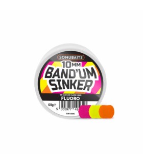SONUBAITS BAND'UM SINKERS fluoro 10mm
