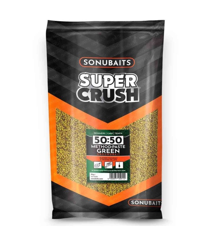 Sonubaits Supercrush 50:50 Method Paste Green 2kg