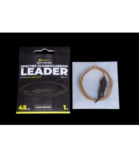 Ridgemonkey Spectre Fluorocarbon Uni Lead Clip Camo Brown