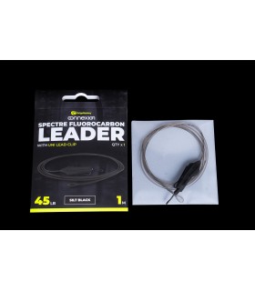 Ridgemonkey Spectre Fluorocarbon Uni Lead Clip Silt Black