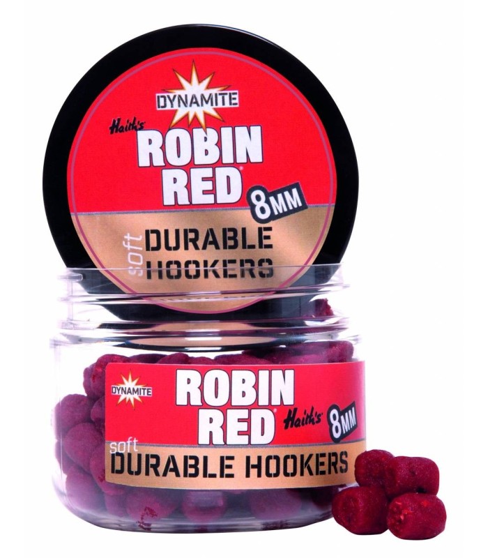 Dynamite Baits Durable Hookers Pellets Robin Red 8mm
