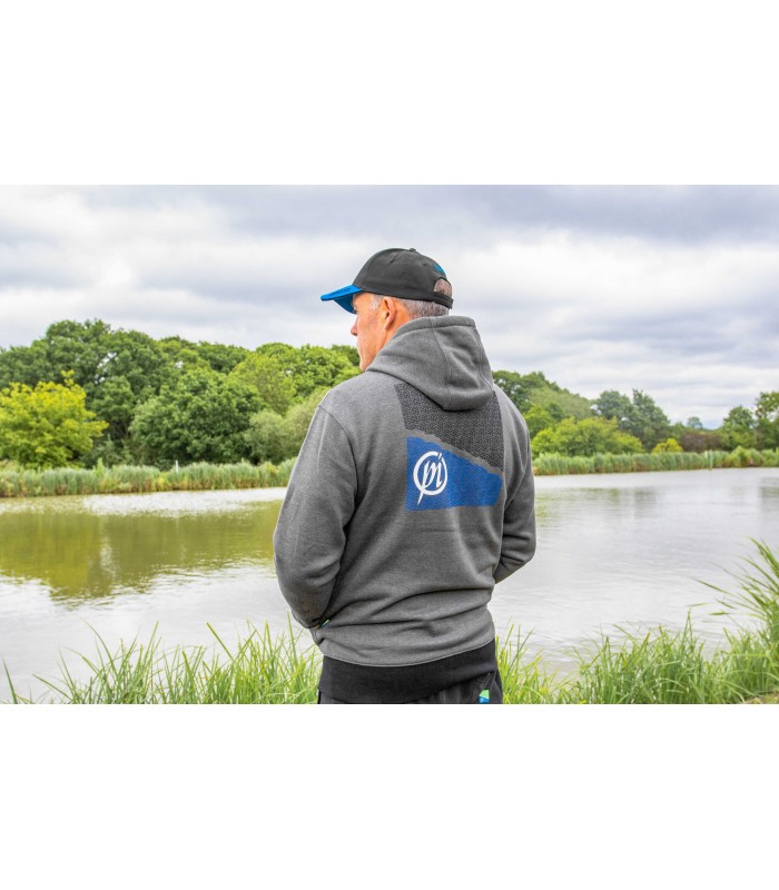 Preston Grey Zip Hoodie tg.XXL