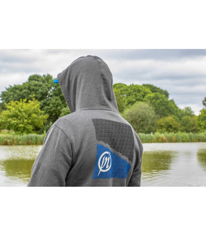 Preston Grey Zip Hoodie tg.XXL