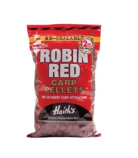 DYNAMITE BAITS ROBIN RED CARP PELLET PRE-DRILLED 12mm 900gr