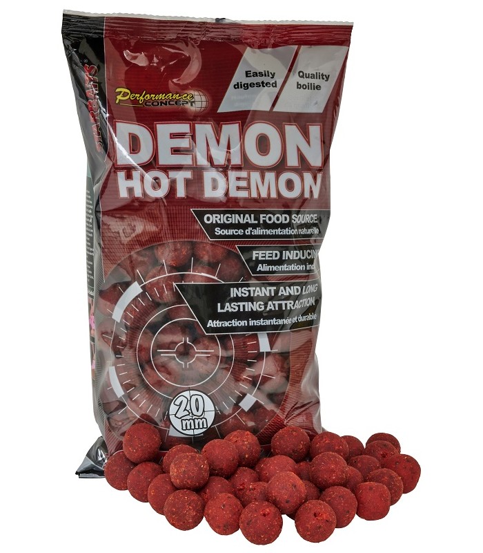 Starbaits Hot Demon Boiles 20mm 800gr