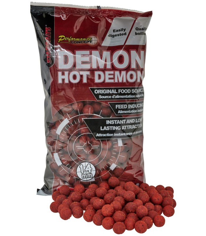 Starbaits Hot Demon Boiles 14mm 2kg