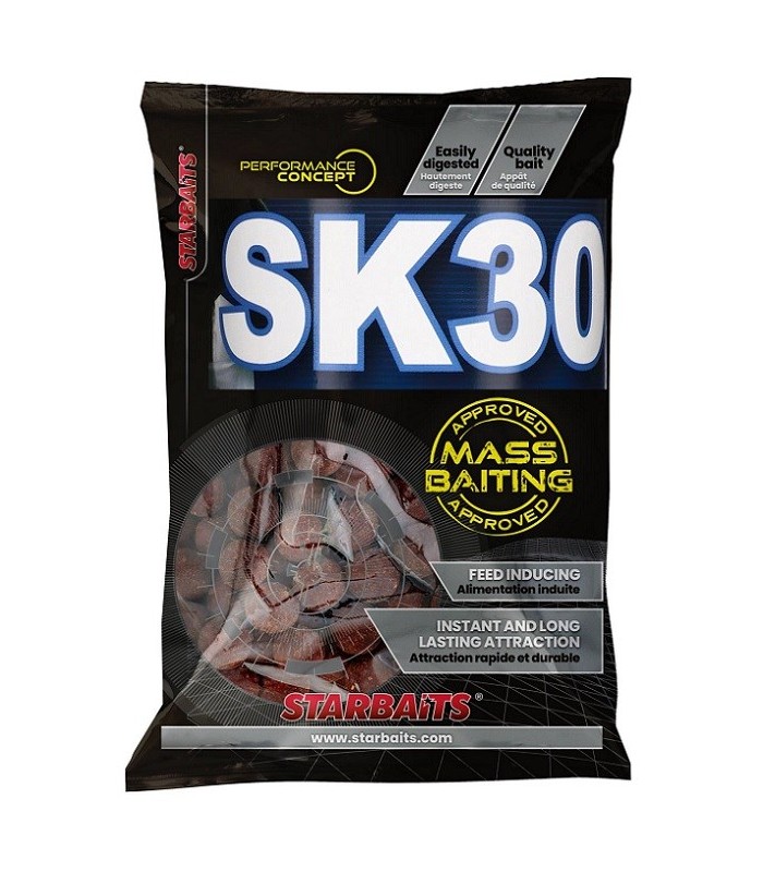 Starbaits PC SK30 Mass Baiting Boiles 14mm 3kg