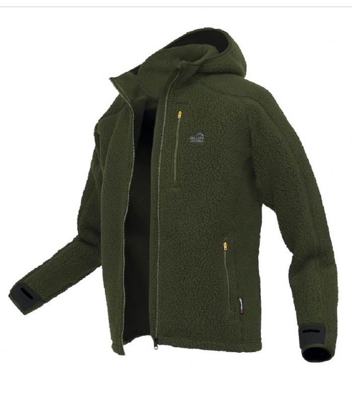 Geoff Anderson Teddy Fleece Green tg.XXL