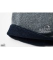 Geoff Anderson Wizzwool Grid Hood Grey