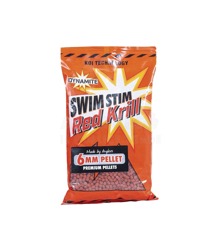 Dynamite Baits SwimStim Pellets RED KRILL 6mm 900gr