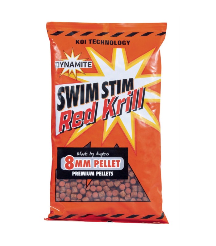 Dynamite Baits SwimStim Pellets RED KRILL 8mm 900gr