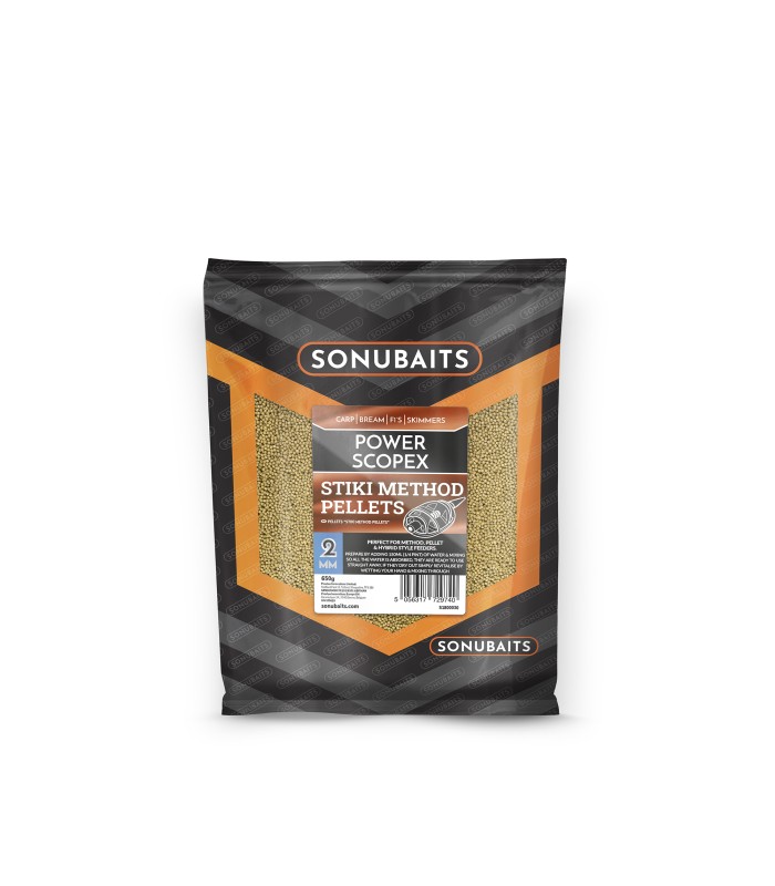 Sonubaits Stiki Method Pellets Power Scopex 2mm
