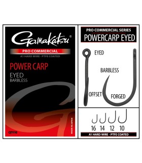 Gamakatsu Coars Pro-C Powercarp Eyed A1 PTFE BL 16