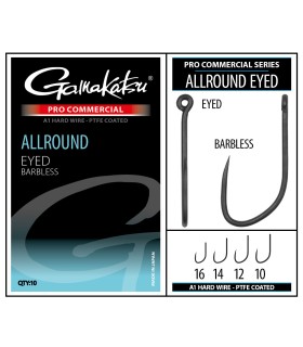 Gamakatsu Coars Pro-C Allround Eyed A1 PTFE BL 10