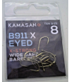 Kamasan Hooks B911 Eyed X-Strong size: 08