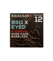 Kamasan Hooks B911 Eyed X-Strong size: 12