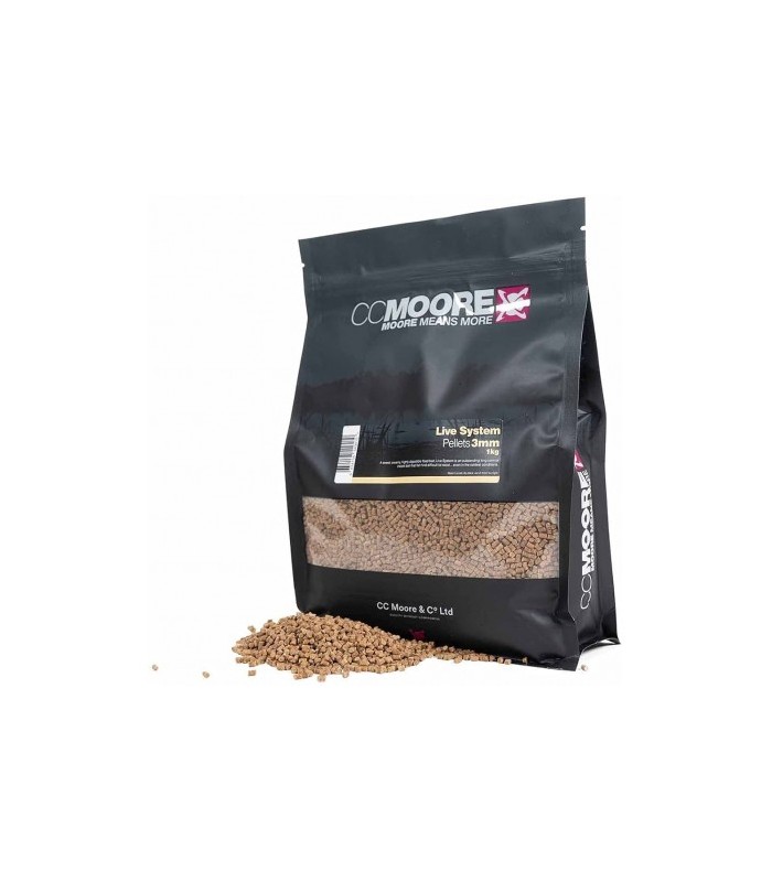 CCMoore Live System Pellet 1kg 3mm