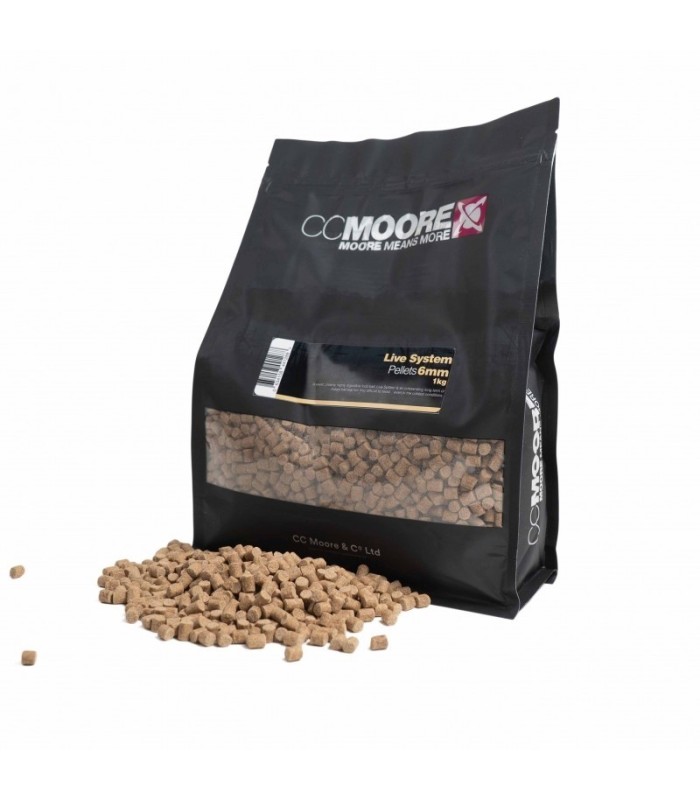 CCMoore Live System Pellet 1kg 6mm