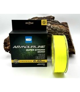 Nash Armourline Super Strong Mono UV Yellow 40mm 1000mt