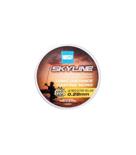 Nash Skyline Mono UV Yellow 0,28mm 1000mt