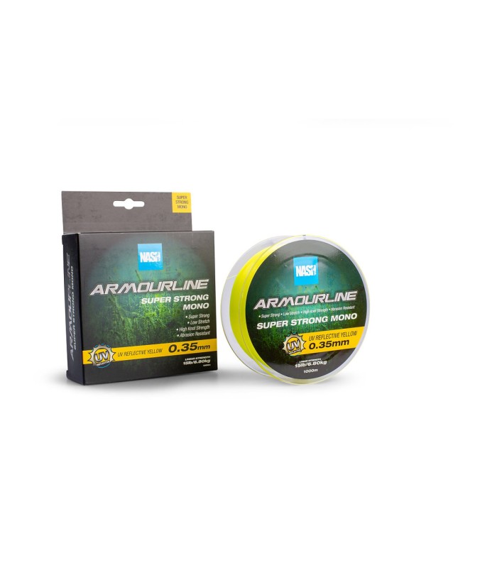 Nash Armourline Super Strong Mono UV Yellow 35mm 1000mt