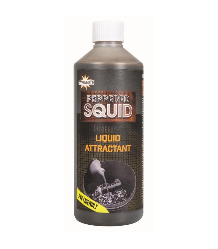 Dynamite Baits Pepper Squid Liquid Attractant 500ml