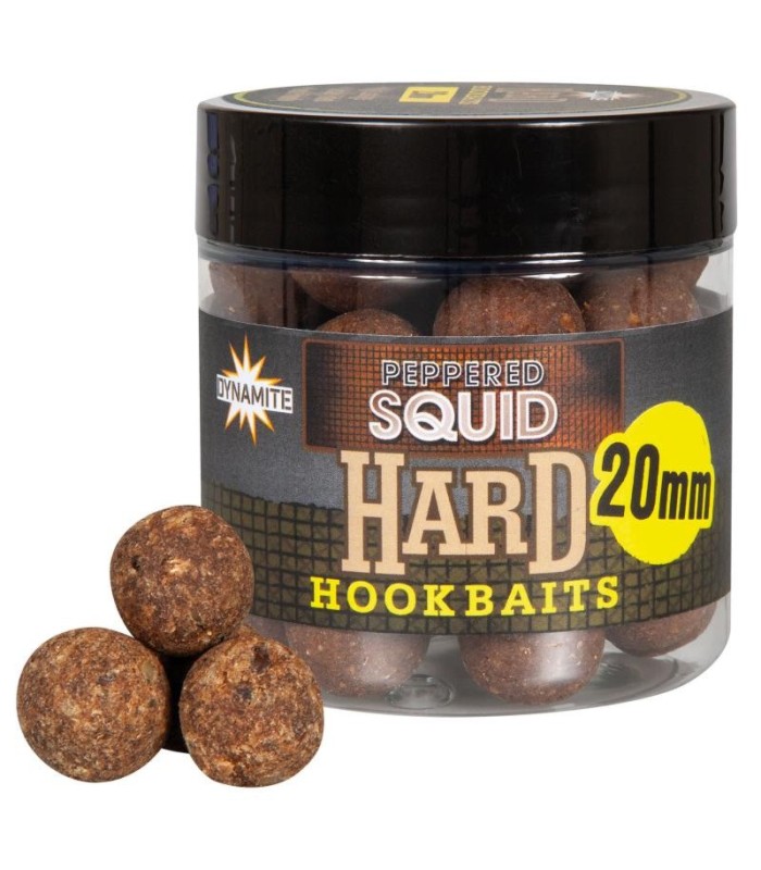 Dynamite Baits Pepper Squid Hard Hookbaits 20mm