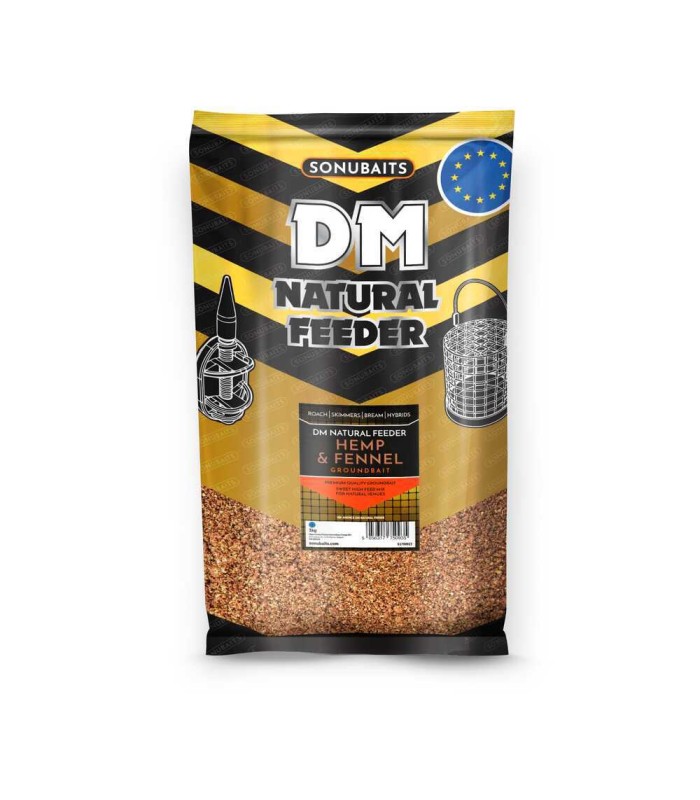 Sonubaits DM Natural feeder Hemp & Fennel 1kg