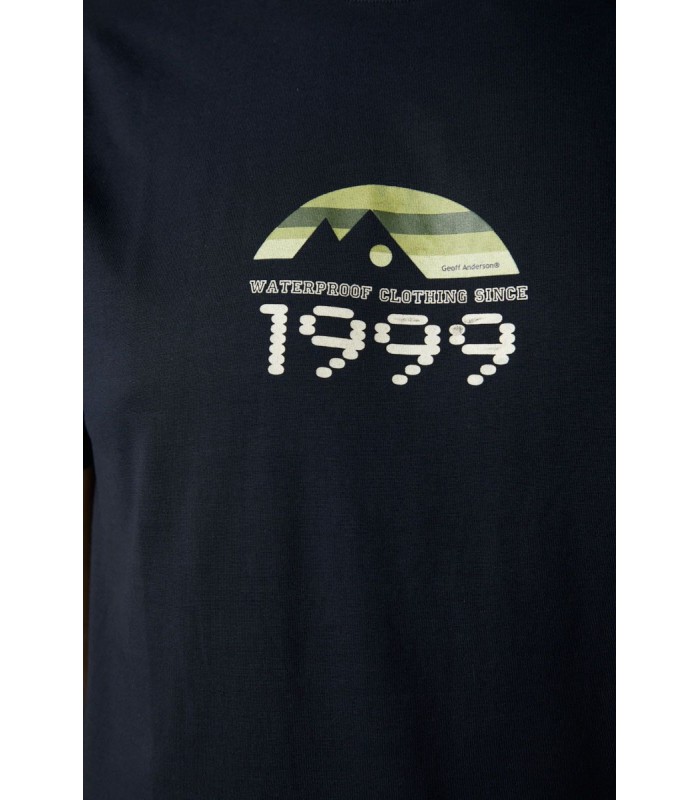 Geoff Anderson Organic T-Shirt Retro 1999 Black tg.XL