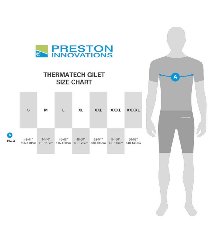 Preston Thermatech Heated Gilet tg.M