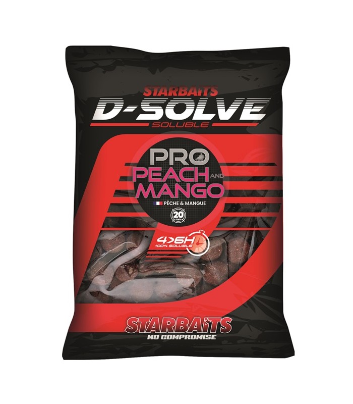 Starbaits Pro Peach & Mango D-Solve 20mm 2,5kg