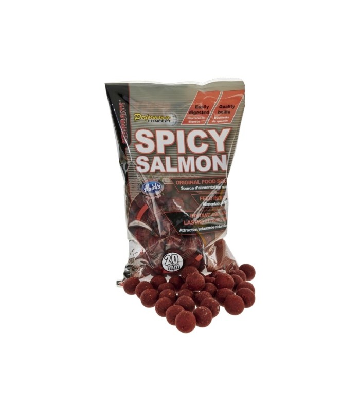 Starbaits Spicy Salmon Boiles 20mm 800gr