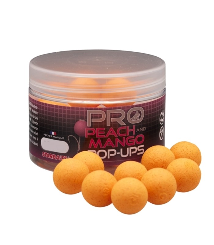 Starbaits Pro Peach & Mango Pop Up 12mm 50gr