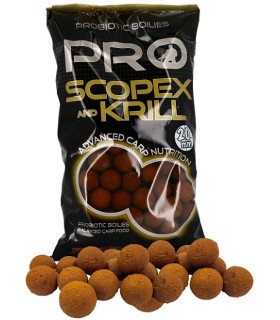 Starbaits Pro Scopex Krill Boiles 30mm 800gr