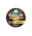 Nash Baseline Sinking Braid UV 0,35mm 1200mt Yellow
