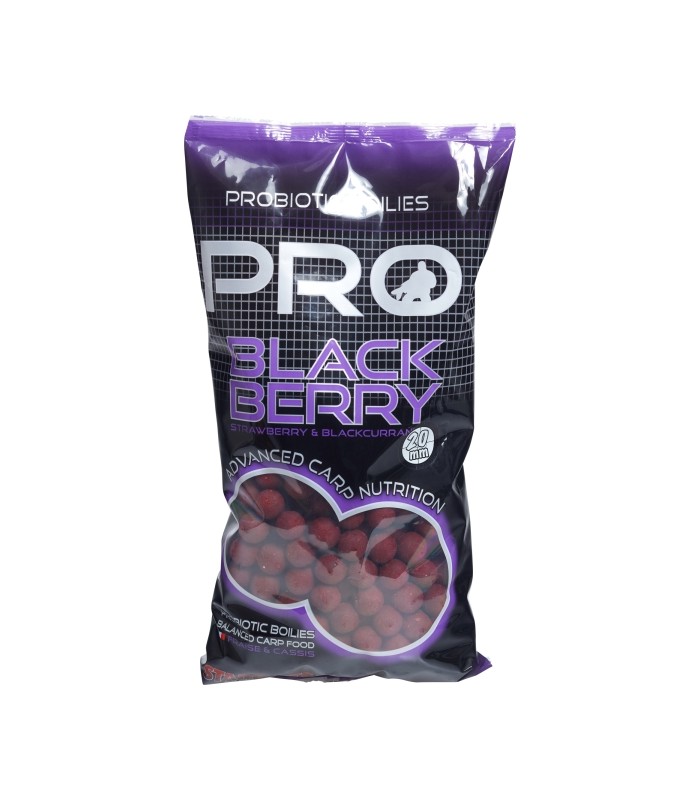 Starbaits Pro Blackberry Boiles 24mm 800gr