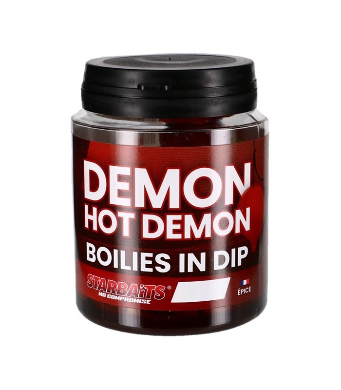 Starbaits Hot Demon Boiles in Dip 24mm 150gr