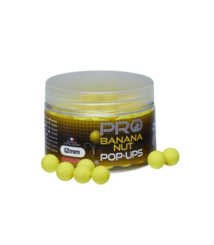 Starbaits Pro Banana Nut Pop Up 12mm 50gr