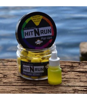 Dynamite Baits Hit n" Run Pop Ups Yellow 12mm