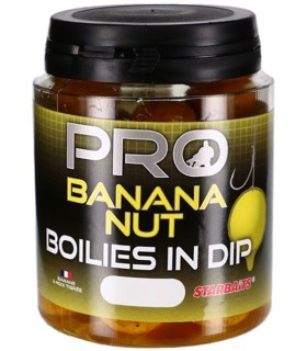 Starbaits Banana Nut Boiles In Dip 20mm 150gr