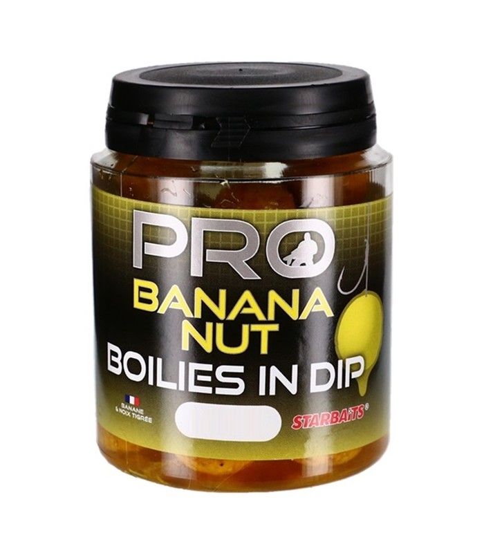 Starbaits Banana Nut Boiles In Dip 20mm 150gr