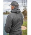 Preston Grey/Black Zip Hoodie tg.M