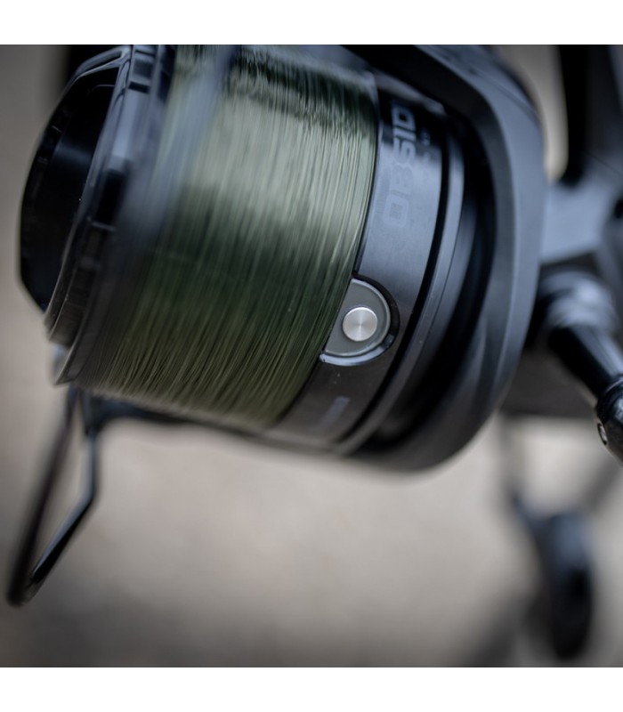 Okuma Obsidian Carp Whit Spare Spool